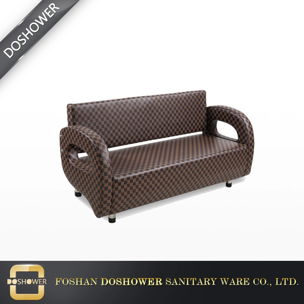 Modern Salon Station PU Leather Long Bench Waiting Chair