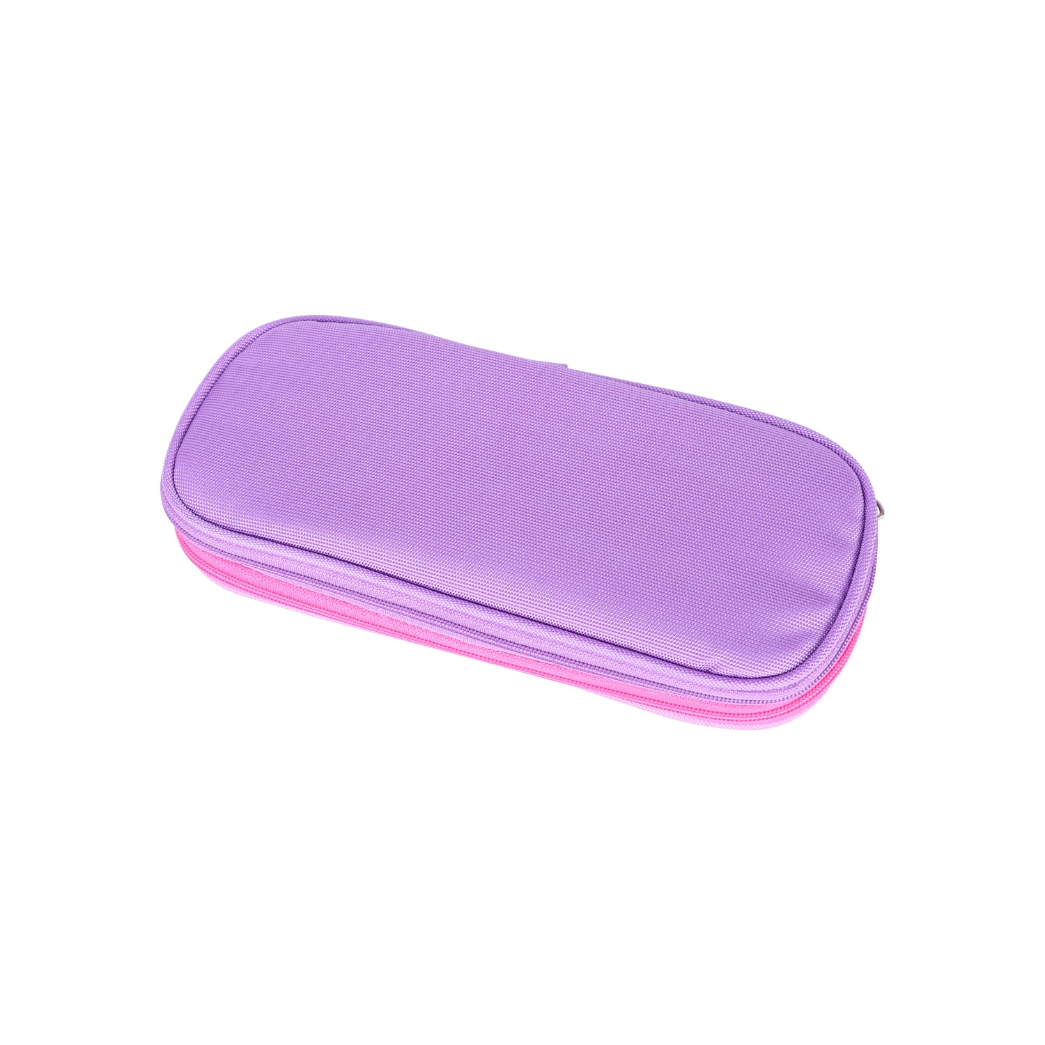 New Arrival Candy Color Large Storage Pencil Case with Multiple Compartments Pen Bag Pouch