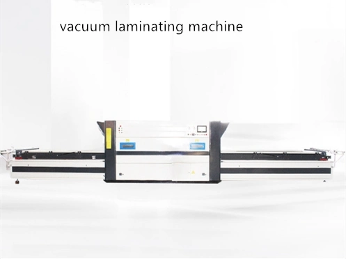 La carpintería positivas y negativas de CNC Router CNC usa máquina laminadora de vacío de la puerta de armario armario de moldeado de fábrica de muebles laminadora película de alto brillo