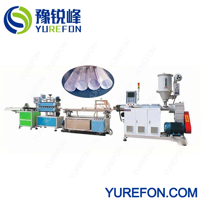 PC Lamp Chimney Extruder Machine, Plastic Profile Extrusion Line for LED Tube Light