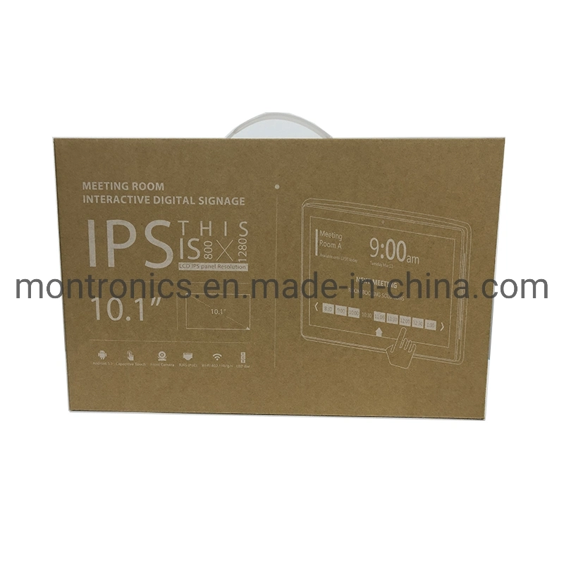 13.3 Inch 1280*800 Wall Mount Android 8.0 Tablet PC Poe NFC Optional with LED Light for Meeting