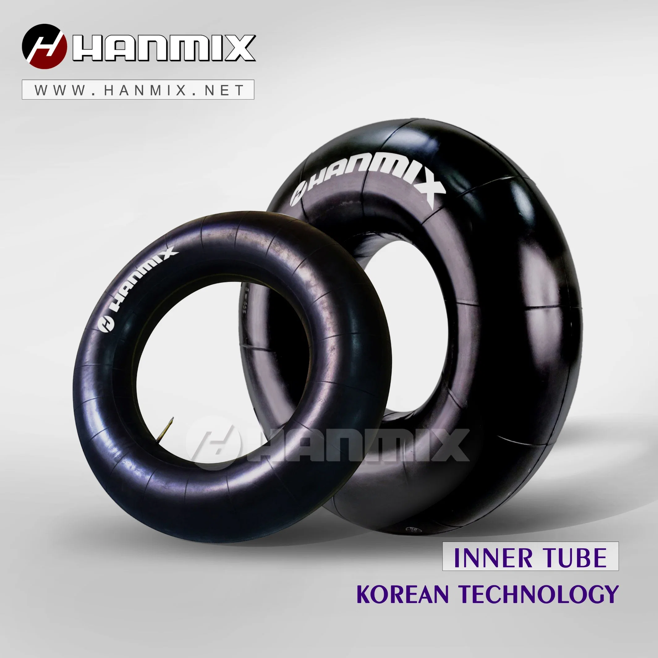 Hanmix Korean Technology Agricultural Tractor PCR Car Truck Bus Butyl Inner Tubes