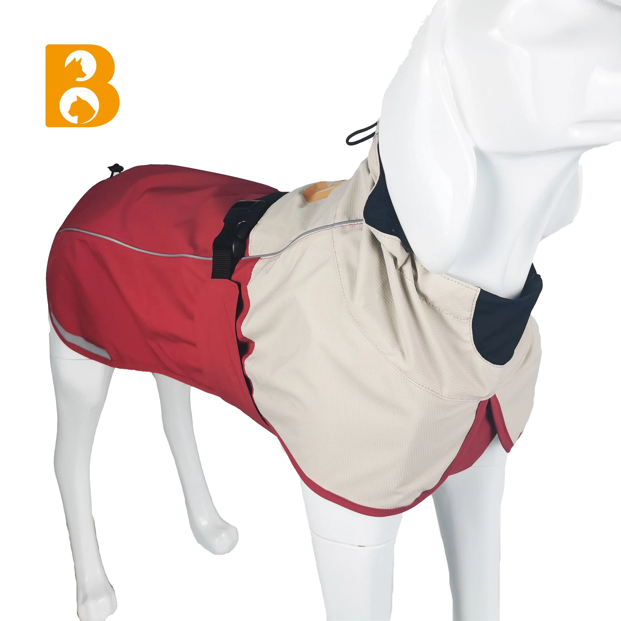 Hundekleidung Taslon Wasserdicht Atmungsaktive Haustier Hund Jacke Regenmantel