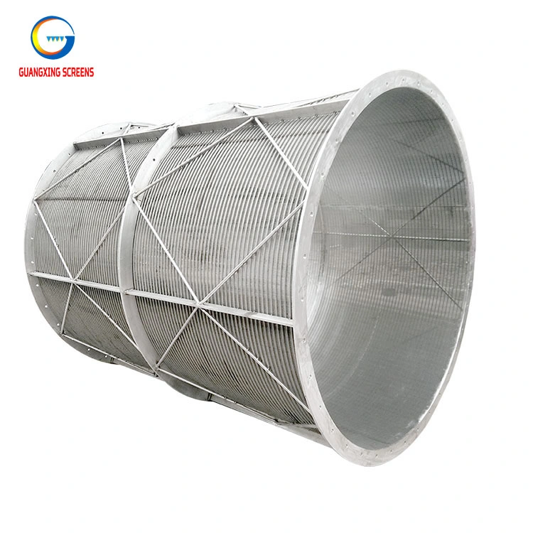 Water Screen Weidge Wire Filter Mesh Stainless Steel Filter Screen