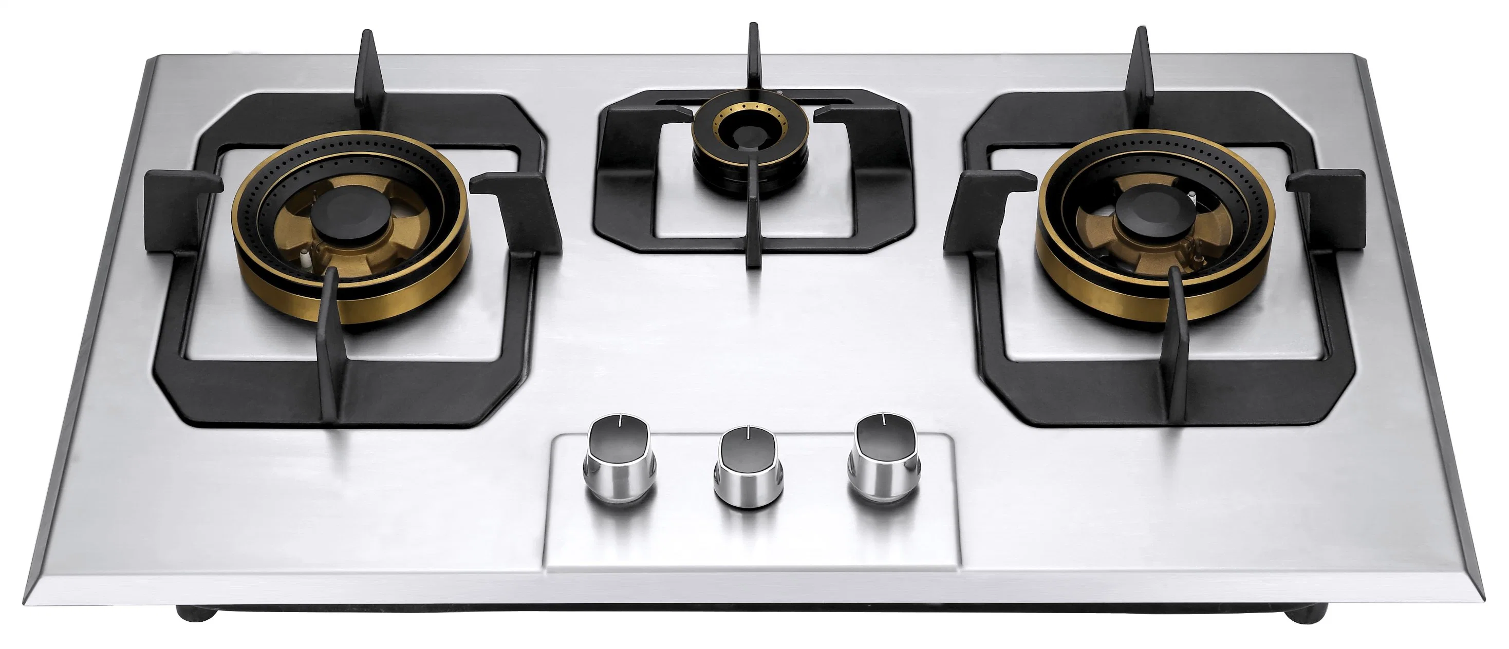 Stainless Steel 3 Burner Portable Gas Stove