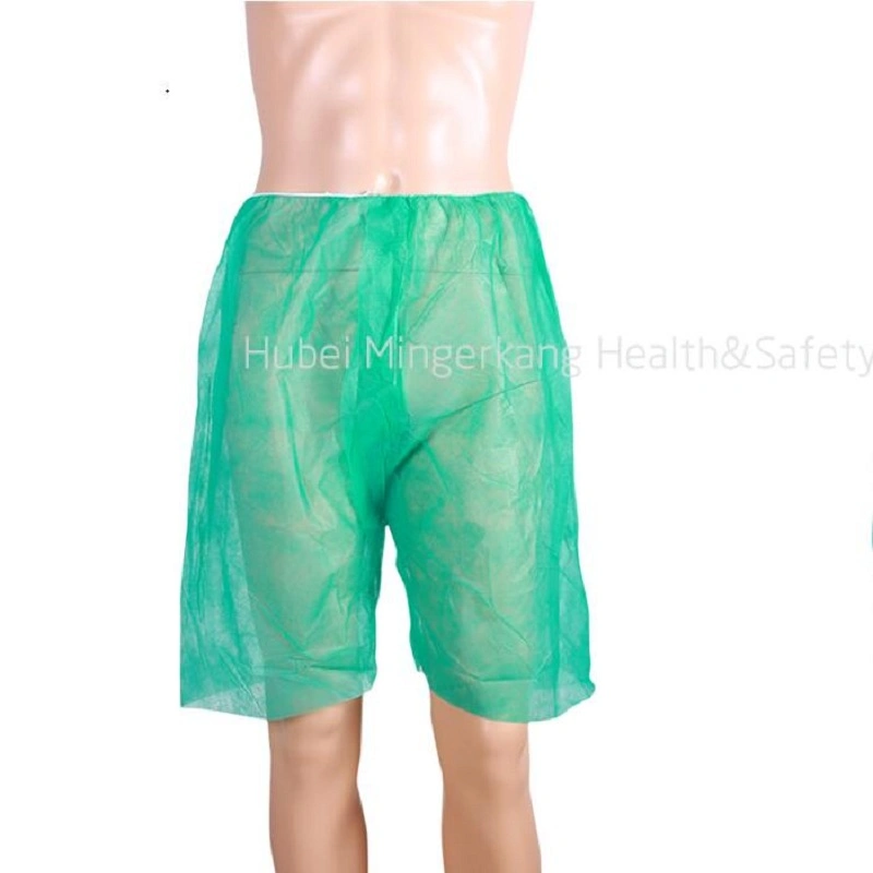 Colonoscope Short Pants Disposable Pants PP Underwear for Men