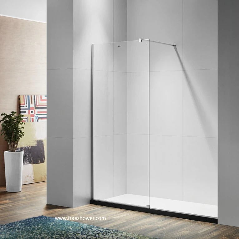 8mm 10mm Fixed Glass Shower Door Framed