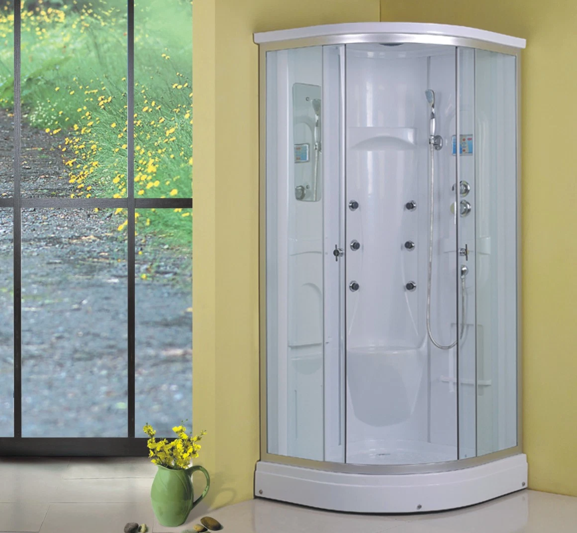 Manufacture 900X900 Low Price Bathroom Home Steam Cabin Shower Room