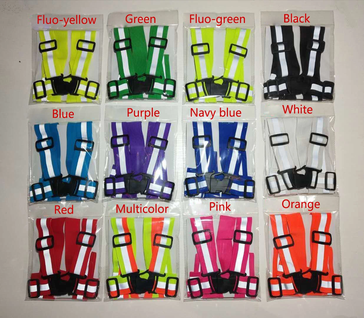 Wholesale Hi Vis Vest High Visibility Reflector Safety Reflective Running Belt