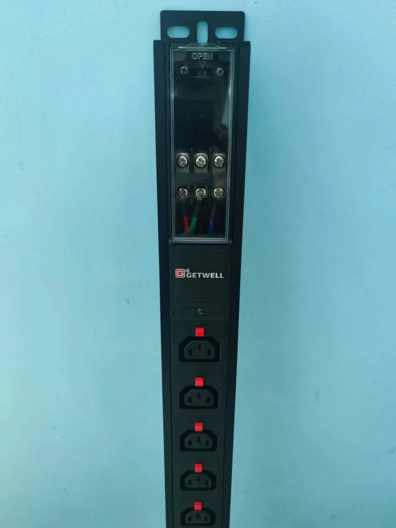 1u 240V 30A 6-Bit C13 Metered Rack PDU