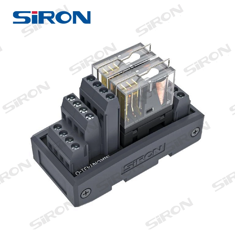 Módulo de relé de potencia SIRON Y430-o 2 bit 1c módulo de relé Omron para control industrial, placa de relé electrónica