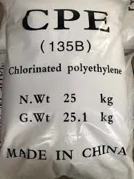 Resin Type CPE Chlorinated Polyethylene for Flame Retardant ABS