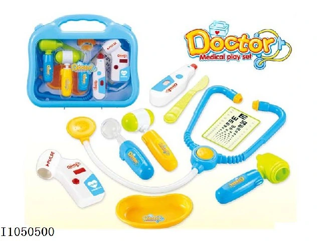 Doctor Series with Light Pretend Play Kitchen Doll Toy Plastic Children Kids Toy DIY Self-Assembling Factory Direct Sales Wholesale Intellectual Educational