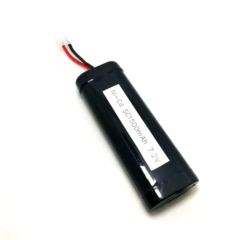 7,2 V à haut taux de décharge 1500mAh 10C Sc Ni-CD Batterie rechargeable pour les courses de haute vitesse