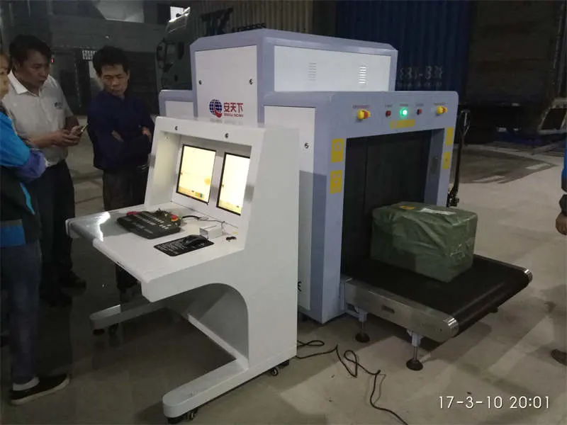 High Resolution Luggage Detector X-ray Security Screening System for Logistics