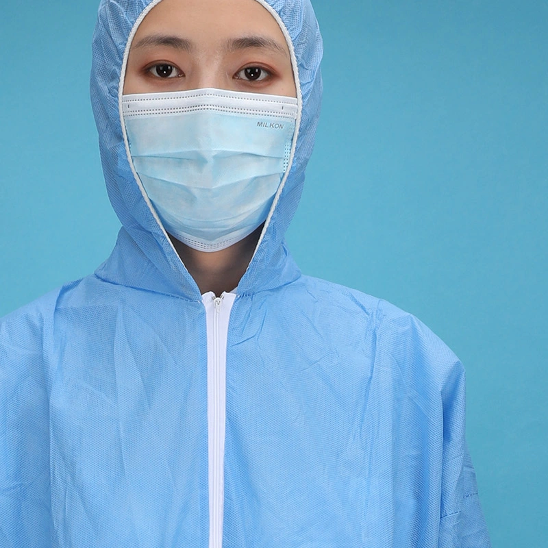 Disposable SMMS PP Safety Protective Clothing Suit Coverall Apparel