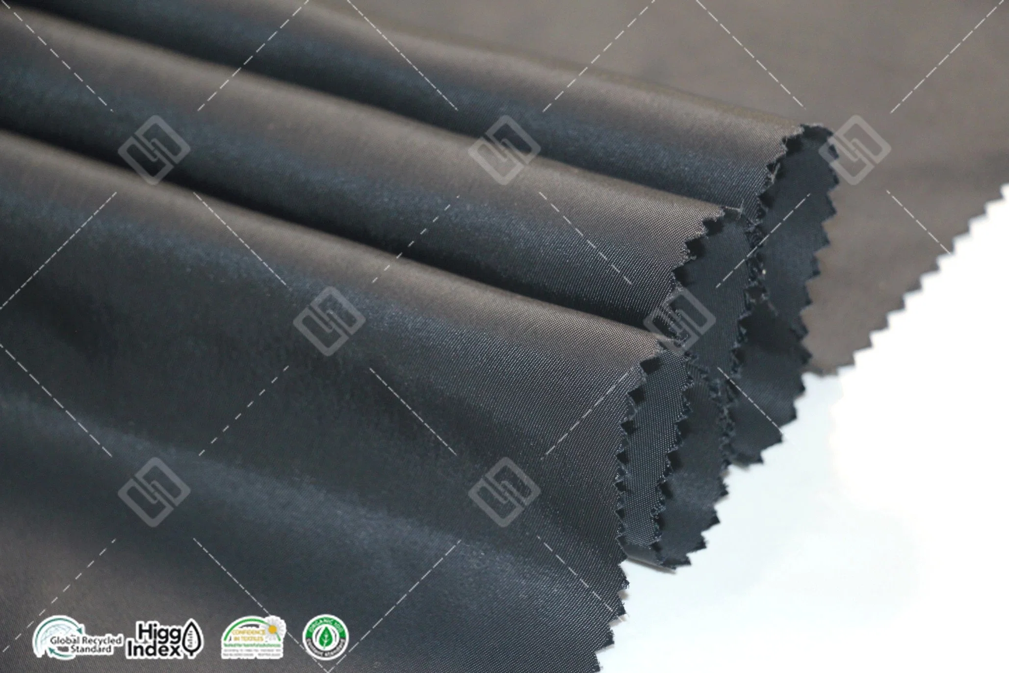 100%Recycle Polyester Anti-Static Windbreak Outwear Jacket Uniform Sportswear Woven Fabric