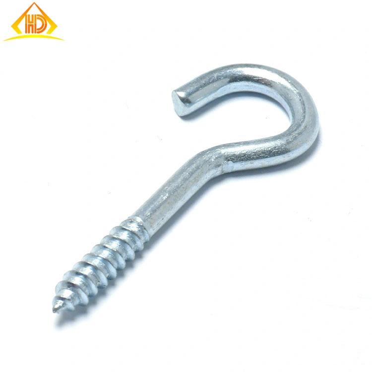 Hand Supply Moderate Price Long Shank Forged Screws Hook Open Eye