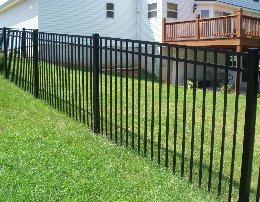 Custom Made Cheap Designs Aluminium Horizontal Slatted Fencing for Garden