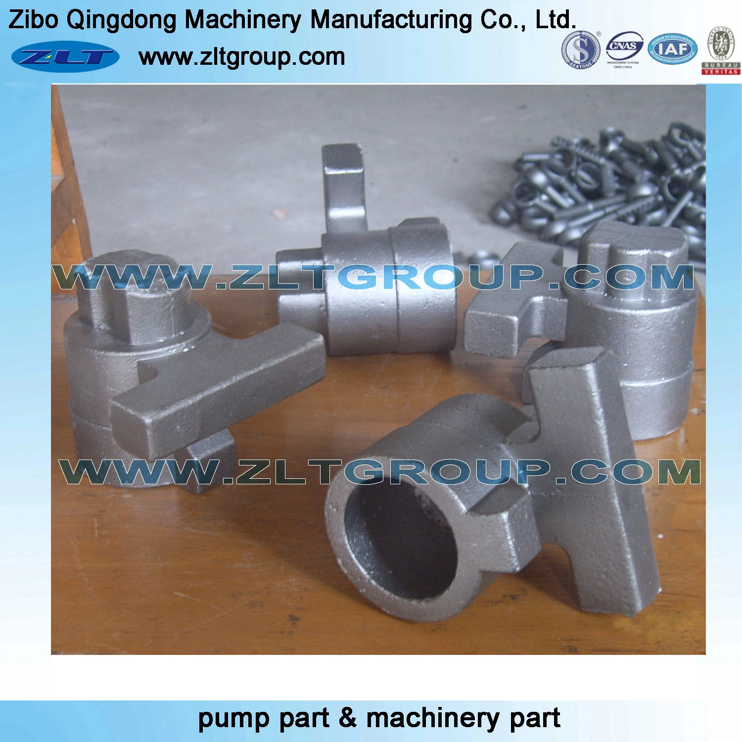 The Gray Iron Disc for Machinery Parts in CD4/316ss