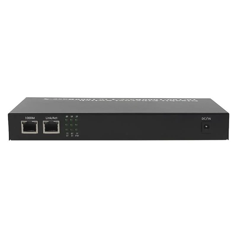 Gigabit Ethernet 8 Ports Poe Network Switch Series with SFP Slot and 1*9 Fiber Optic Module