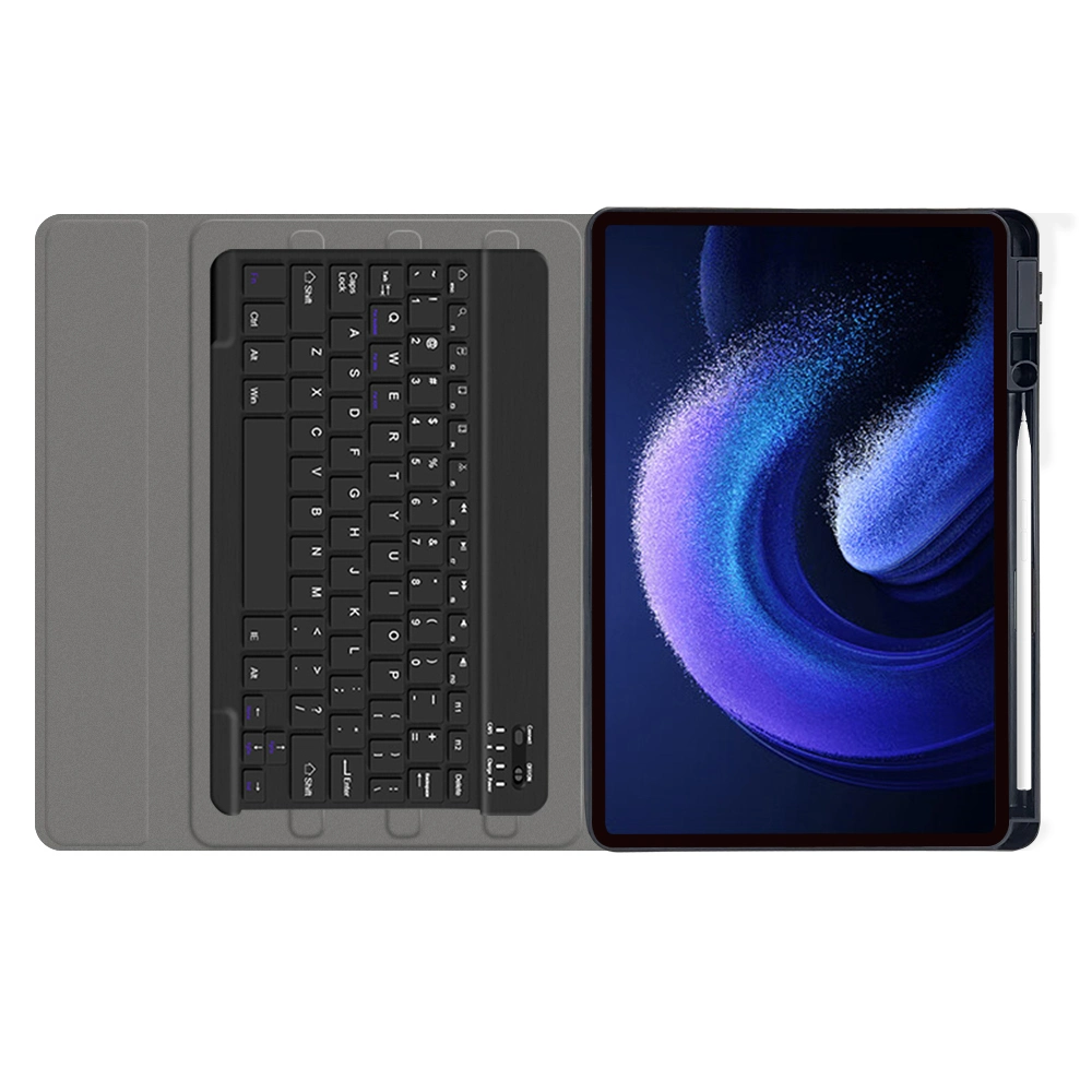 Soft TPU Back Bluetooth Keyboard Case for Xiaomi Pad 6 2023 6 PRO Tablet Case