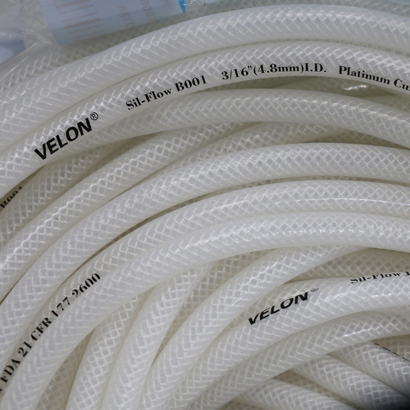 1/8'' 1'' Inch High Purity Silicone Rubber Pipe Tube Hose for Sanitary Industry