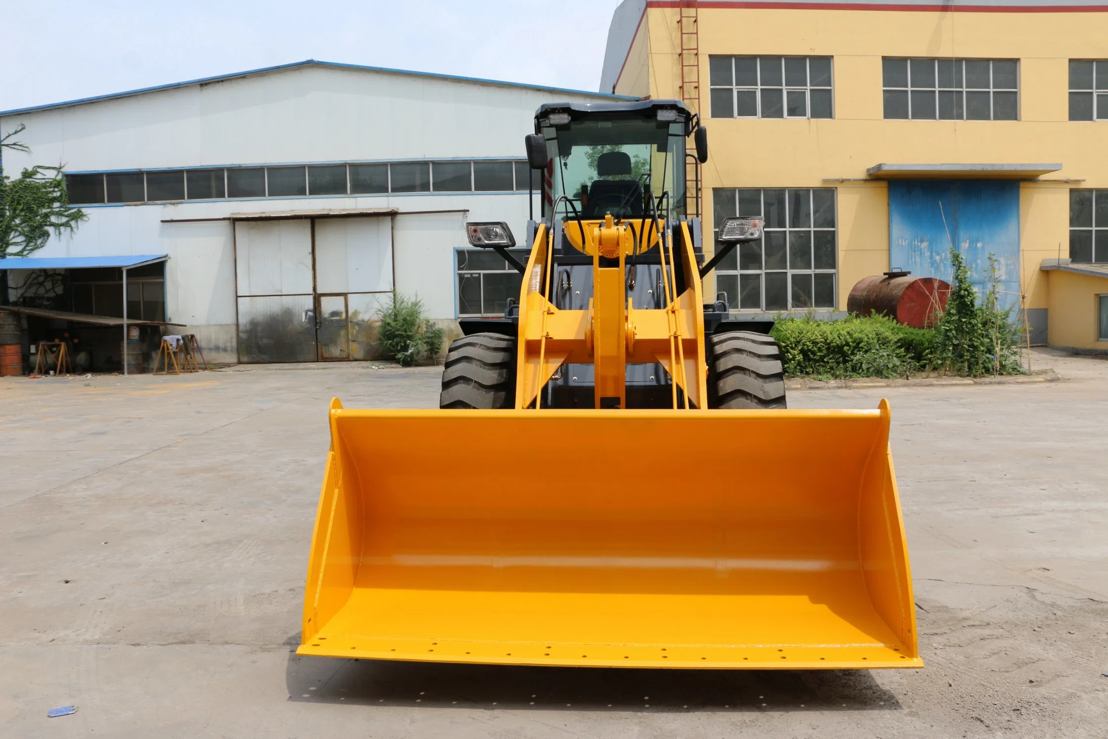 CE EPA 0.8 1 1.5 2 2.8ton Mini Front End Skid Steer Telescopic Hydraulic Transmission Shovel Small Middle Big Radlader Wheel Loader with Attachments