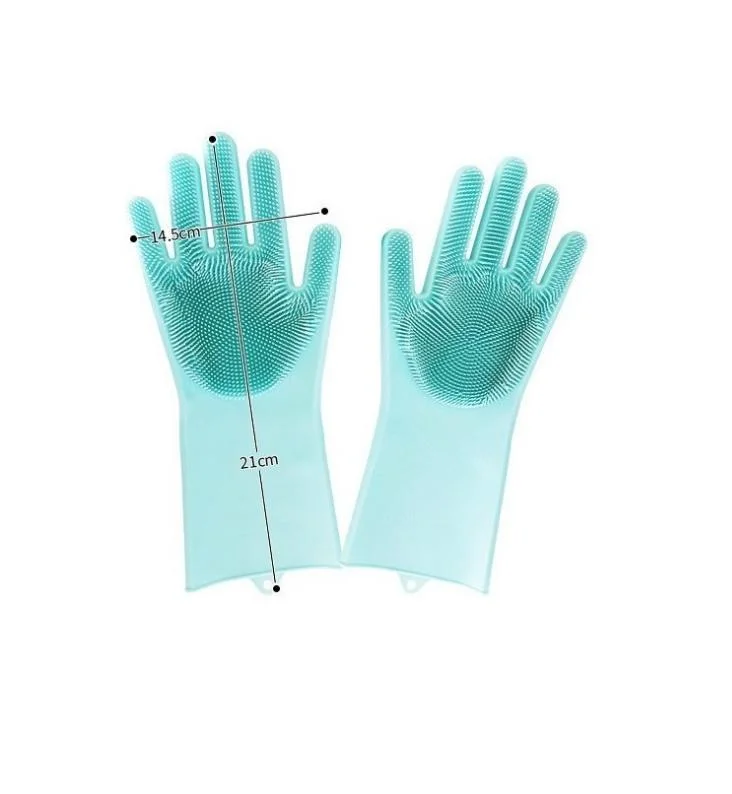 Hand Safety Mitt for The Kitchen Muff Household Dish Wash Car Gloves Wash Gauntlet Dish Washing Gloves