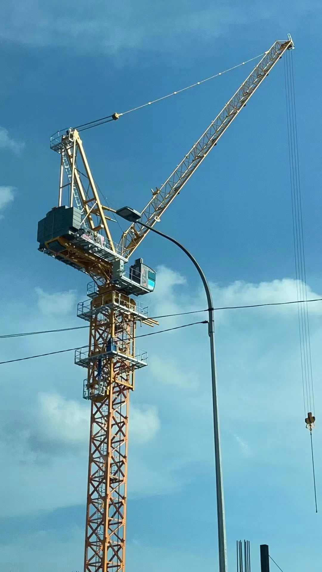 Cheap Qtd5018-8 Ton Tower Crane China Motor New Product 2023 CE Provided Construction Works