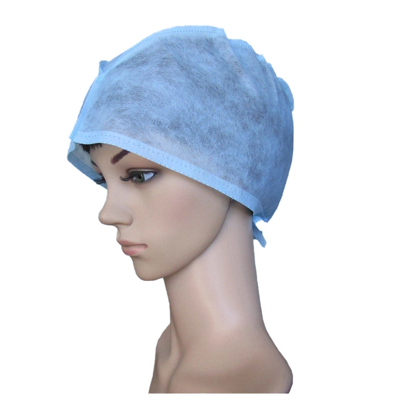 Other Medical Consumables Elastic Surgical Head Caps with Ellipse Top for Medical Use