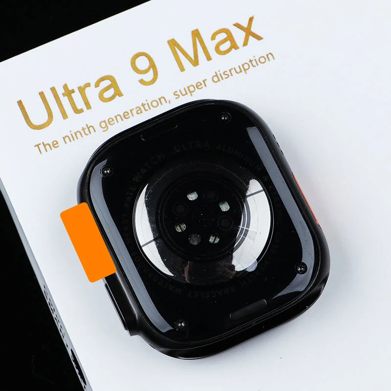 Новый индивидуальный мониторинг артериального давления Мониторинг частоты сердечных сокращений Фитнес Спорт Ultra 9 Макс. Smart Watch