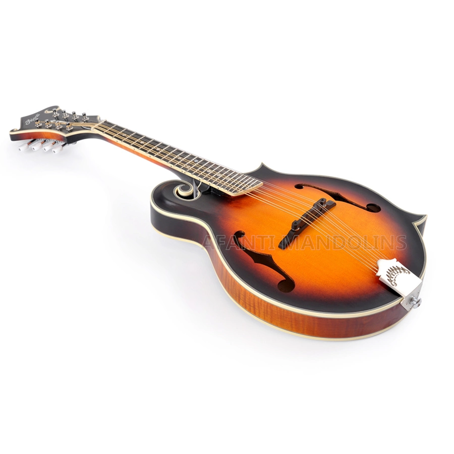 Afanti AA Solid Flamed Maple Sunburst F Mandolin