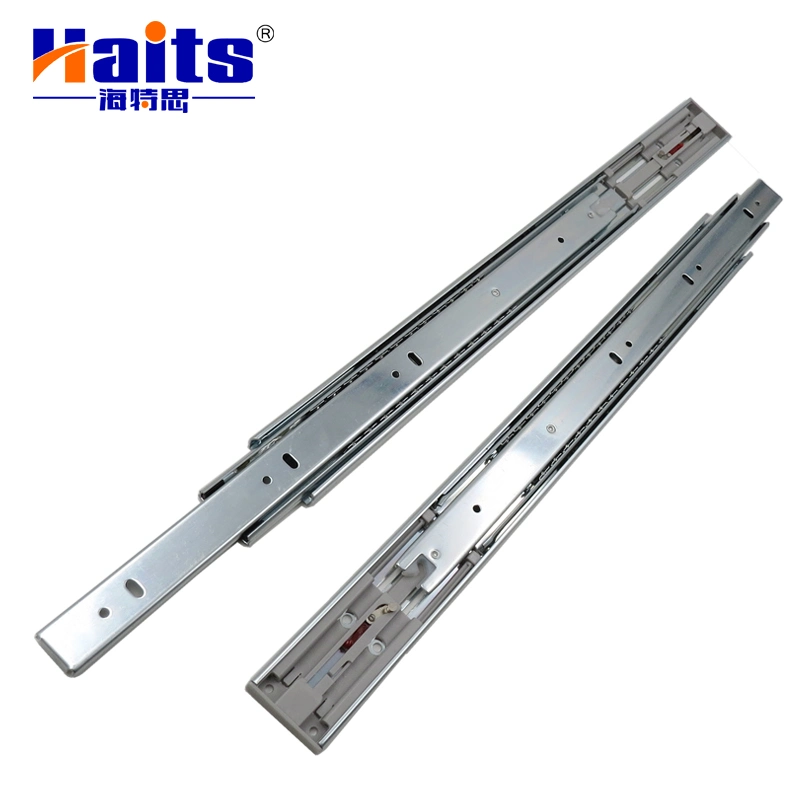 45mm Push Open Slide Furniture Hardware Telescopic Drawer Channel