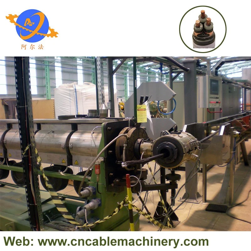 Complete Extrusion Line for Sheathing in PVC - PUR