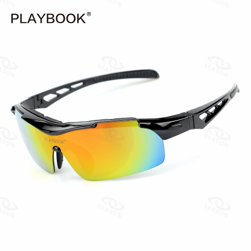 Polarized Sunglasses 5 Lens MTB Bike Bicycle Sports Eyewear Cycling Glasses