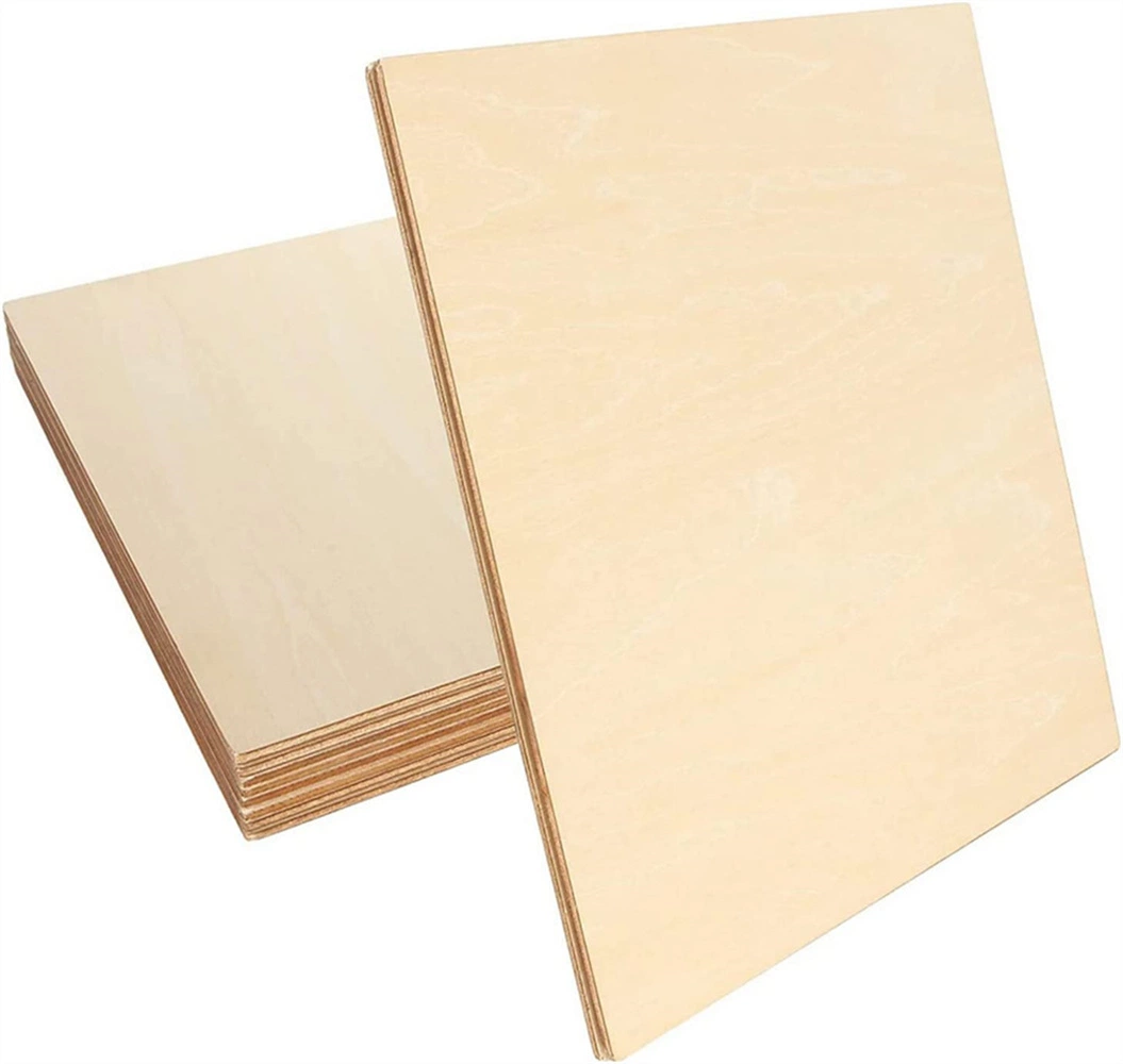 Factory Unfinished Custom Wooden Basswood Plywood Products for School Crafts DIY Art Project Painting Decorate