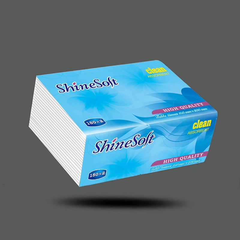 High quality/High cost performance  2ply 3ply 180 Pulls White Color Facial Tissue