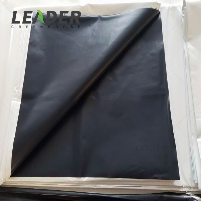 Resistant Anti Weed White Black or Silver Black Reflective PE Garden Plastic Mulch Film