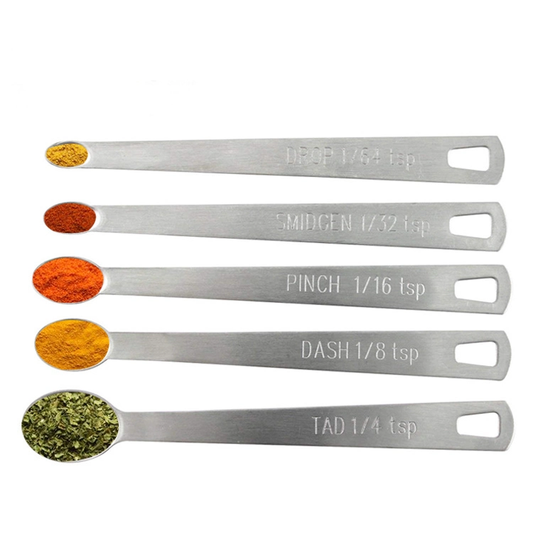 5 PCS Stainless Steel Mini Measuring Spoon Measuring Cups and Spoons Set