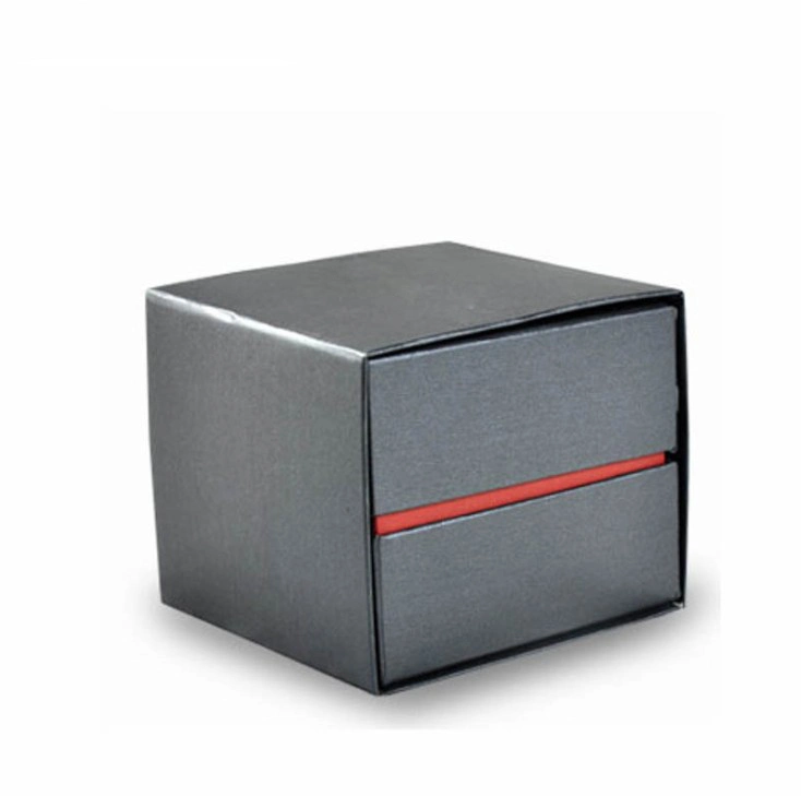 Caja de embalaje de poliuretano de gama alta personalizada para un reloj, caja de reloj de regalo con su propia Marca