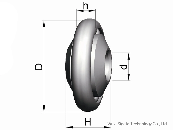 Od42 mm rolamento de esferas (anel interior de ferro)/acessório de obturador de rolo