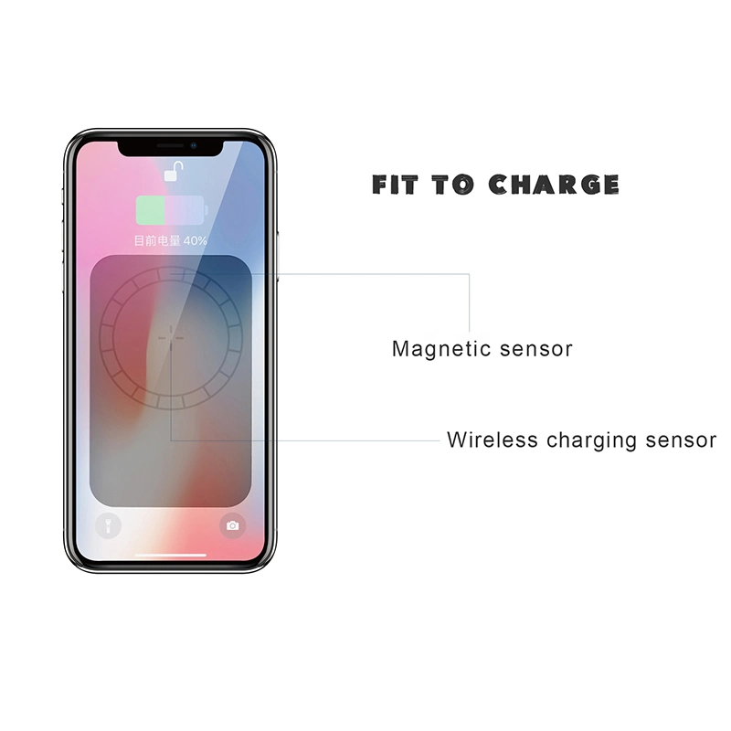 Magnetic Suction Wireless Charging Mobile Power Bank 5000mAh Full Capacity Manufacturer Charger