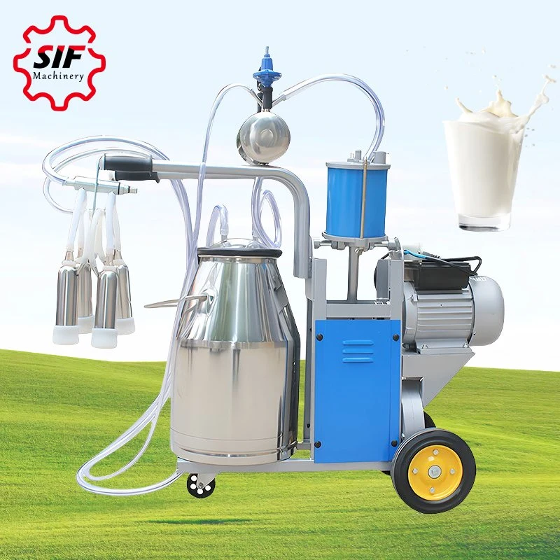 The Popular Farm Specific Milking Machine at Sif Factory Cow Milking Machine Agricultural Machinery