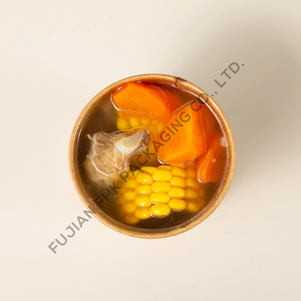 Custom Printing Accepted Hot-Selling Single Wall Food Grade Paper Cup for Soup