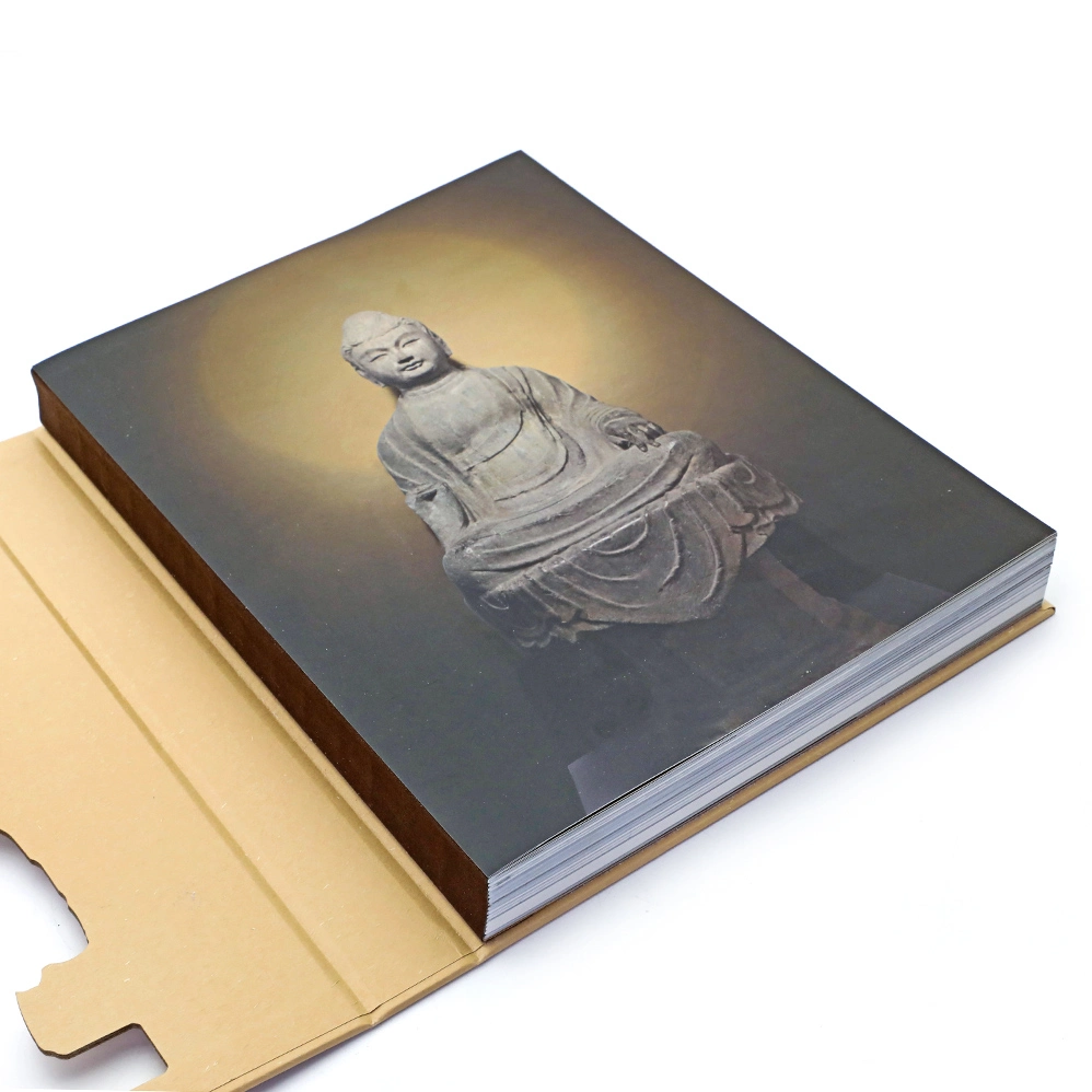 Usine Custom Hard Cover Book papier d'art couché Bois Papier gratuit papier d'art mat papier blanc laminé brillant Avec livre de religion papier décalé