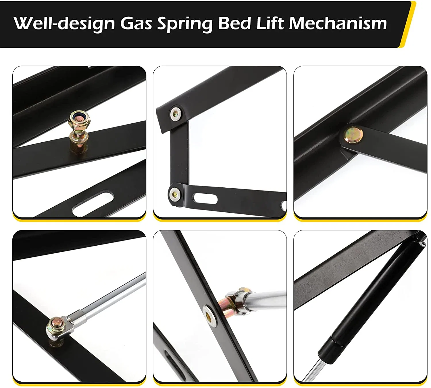 Gas Struts Bed Hinges Mechanism Storage Bed Lift up