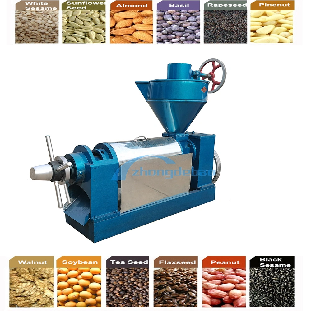 Commercial Black Seed Oil Press Machine Cold and Hot Peanut Oil Press Machine Sunflower Oil Extraction Processing Machine