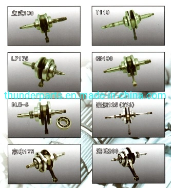 Motorcycle Engine Parts Crankshaft /Ciguenal Sym, Tvs, Italika, Genesis, Euromot, Um, Akt