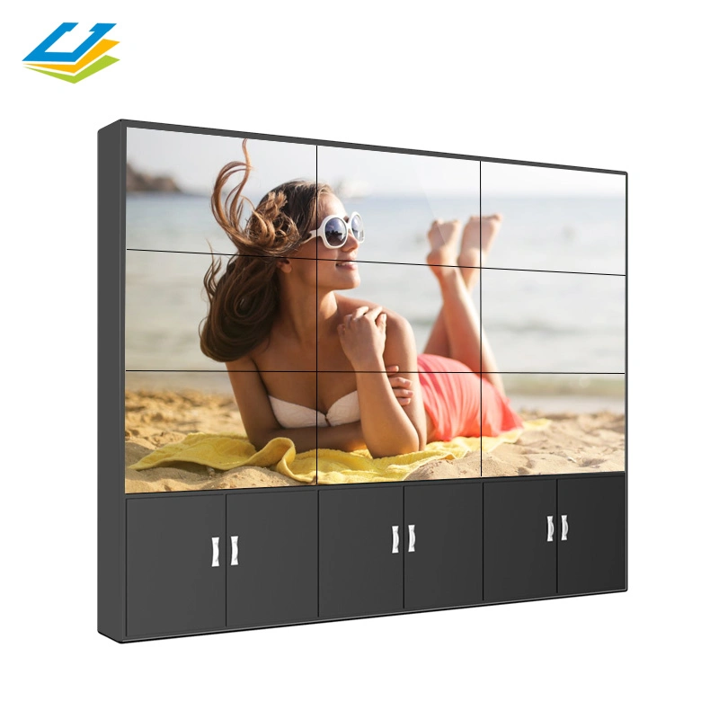 Natur Farbe 4K 55inch Panel Werbung LCD-Bildschirm Spleißen LCD Videowand
